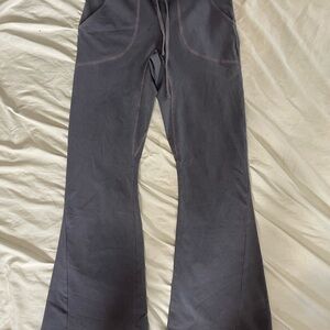 FP Movement by Free People Charcoal Gray Wide Leg Pants